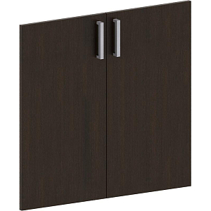 Дверь САТУРН-Д низкие ДСП (800,013) венге (854) (2шт/уп)