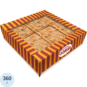 Печенье  Семейка ОЗБИ с изюмом, яблоком и корицей 360г