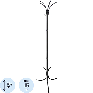 Вешалка TI_напольная Нова-3 черный