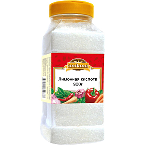 Лимонная кислота Индана, 900г