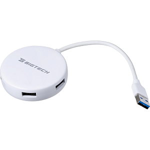 Разветвитель USB  HS003 USB3.0x4/белый
