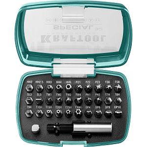 Набор бит специальных KRAFTOOL  SPECIAL-32 предмета, Cr-Mo (2610-H32)