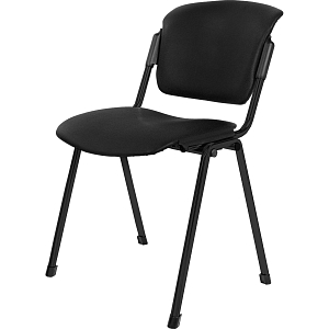 Стул 0MX_UA_ERA  черный каркас / кз черный V-4