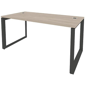Стол KYN_0MX_ONIX DIRECT рук-я на м/к O.MO-SRR-4.8 Ш1580 Дуб Аттик/антрацит