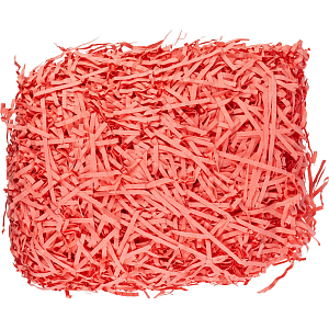 Наполнитель бумажный красн (медиум) пл80гр офсет упаковка 100гр БН-100кр