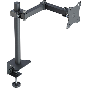 Кронштейн РЭМО_СНМ для 1 монитора 'К-501' настол наклонно-поворотный черный