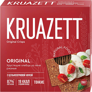 Хлебцы Круазетт ржаные тонкие к/п 200 г