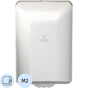 Диспенсер для полотенец рулон Luscan Professional ЦВ белый