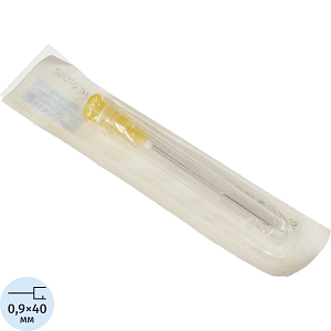 Игла инъекционная 20G (0,9х40 мм) KD-Fine 100шт./уп.