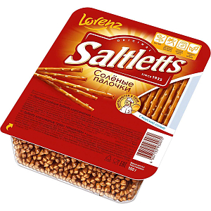 Снеки палочки соленые Lorenz 150г