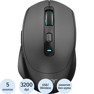 Мышь компьютерная Acer OMR504 черн,3200dpi,BT/Radio/USB (ZL.MCE11.01D)