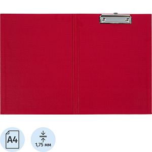 Папка-планшет д/бумаг Attache A4 красный с верхней створкой