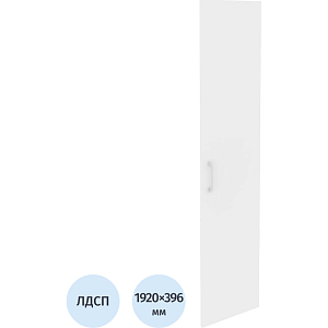 Дверь 0MX_ONIX ЛДСП высокая правая (1шт) O.D-1(R) белый бриллиант В1920