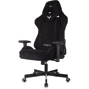 Кресло игровое Zombie Viking Knight Fabric черный Light-20 металл 1379928
