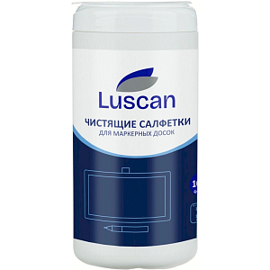 Салфетки для маркерных досок Luscan влажные 100 шт, 130х170