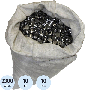 Пломба свинцовая (упаковка 10кг)