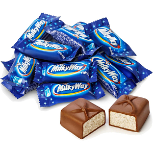 Шоколадный батончик Milky Way Minis, 2,5кг