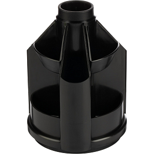 Подставка-органайзер д/канц.мелочей Attache вращ minidesk 10отд чер ОР70АЕ