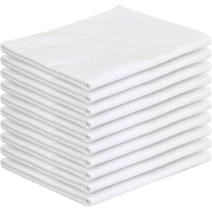 Простыня 1,5сп (150х210) бязь 145г/м2, белый, 10шт