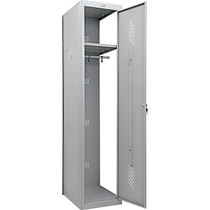 Шкаф для одежды металлический ПРАКТИК ML-01-40 (LS-001-40)усил. доп. модуль