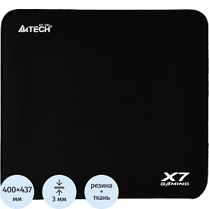 Коврик для мыши A4Tech X7 Pad X7-500MP черный 437x400x3мм