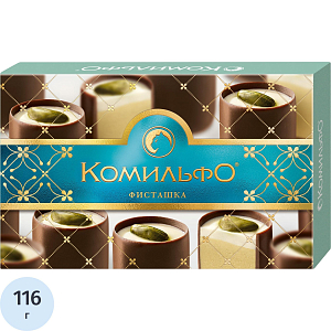 Конфеты Комильфо двухсл.начин.116г