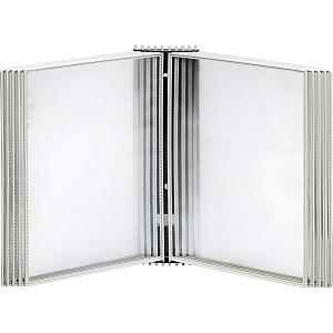 Демосистема настенная 10 панелей, серый, пластик, 2 части