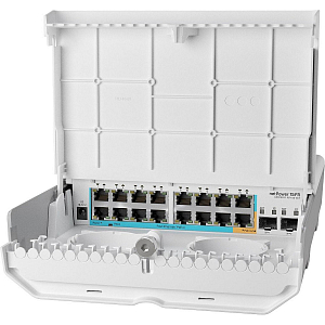 Коммутатор MikroTik netPower 15FR (CRS318-1FI-15FR-2S-OUT) всепогодный