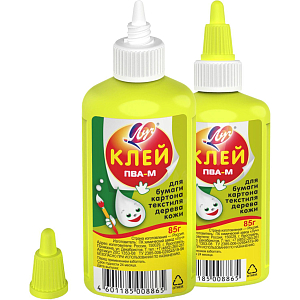 Клей ПВА школьный Луч-М 85 г. арт. 20С 1353-08