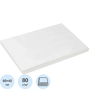 Коврик спанбонд 80 г/кв.м 45х60 см 100 шт./уп (00-256)