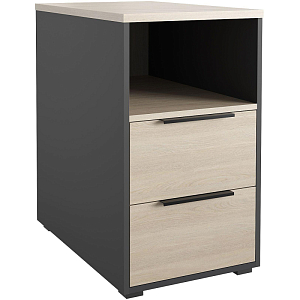 Тумба приставная К-Loft 241T001 дуб скандин./графит