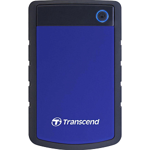 Портативный HDD Transcend StoreJet 25H3 1Tb 2.5, USB 3.0, син, TS1TSJ25H3B