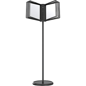 Демосистема напольная ProMega office А4,10 панел.,черн,регулир.угол наклона