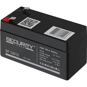 Батарея для ИБП Security Force SF 12012 12В/1.2, F1 (97x43x53мм)