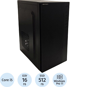 Системный блок BigTech (С898432Ц) i5-12400/16Gb/512Gb/W11P