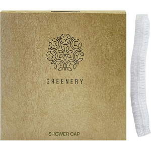 Шапочка для душа GREENERY ,картон,250шт