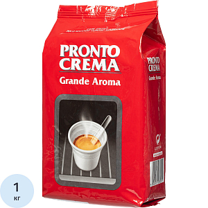 Кофе Lavazza Pronto Crema Grande Aroma в зернах, 1кг