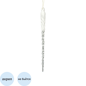 Игрушка Украшение НГ подвесное (полистирол) / 21,5x1,4x1,3см арт.94864