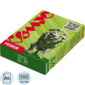 Бумага КОМУС ДОКУМЕНТ Premium (А4, марка А, 80 г/кв.м, 500 л) СПб