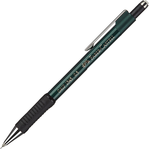 Карандаш механический Faber-Castell GRIP1345,0,5мм,зел.металл