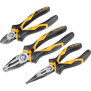 Набор пассатижей и бокорезы GRIPro, 3 предмета TOLSEN ТТ 10410