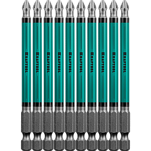 Бита KRAFTOOL Optimum Line PH2, 100 мм, тип E, 10 шт/уп (26122-2-100-10)