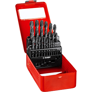 Набор сверл по металлу 25 шт (1-13мм) Зубр (29605-H25)