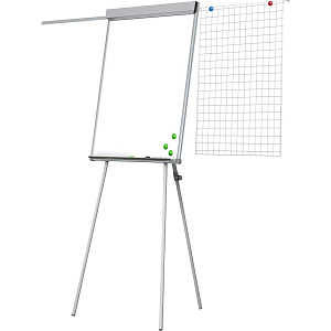 Флипчарт на треноге с выдвижной планкой