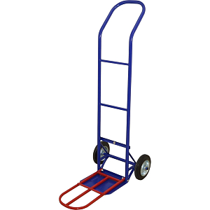 Тележка грузовая с дополнительной полкой КГ 150 П колеса ф 200 литые