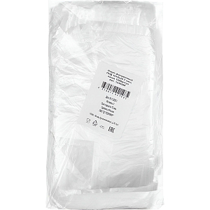 Пакет фасовочный ПНД 10+8х20  7 мкм, пачка  1000 шт/уп