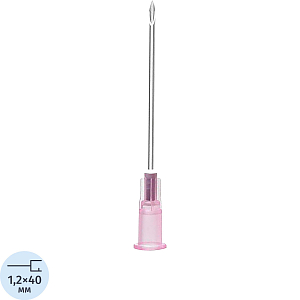 Игла инъекционная 18G (1,2х40 мм) SFM 100шт/уп.