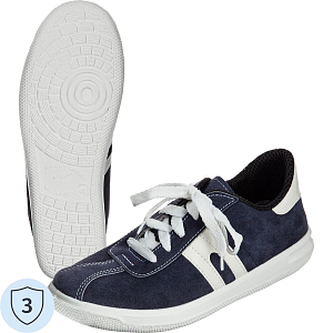 Полуботинки (кроссовки) летние (спилок) р.40