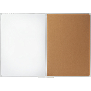 Доска комбинированная пробк/магн-марк Attache д/инф лак 90х120 алюм.р Combo