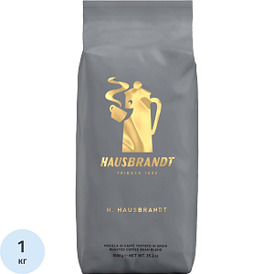 Кофе Hausbrandt H. HAUSBRANDT в зернах,смесь арабики с робустой, 1кг
